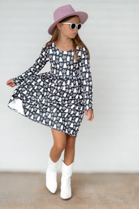 Fall Halloween Ghosty Dress