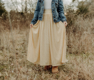 Yellow Floral Spring Maxi