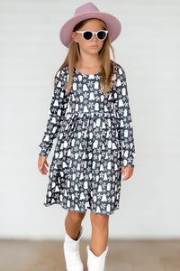 Fall Halloween Ghosty Dress