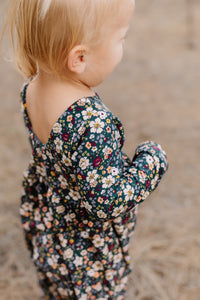 Fall Floral Romper