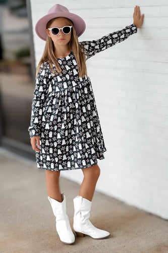 Fall Halloween Ghosty Dress