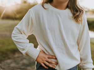 Cream Fall Sweater