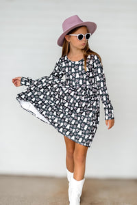 Fall Halloween Ghosty Dress