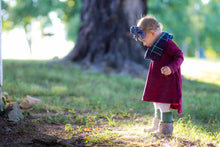 Load image into Gallery viewer, Burgundy Fall Tunic Dress